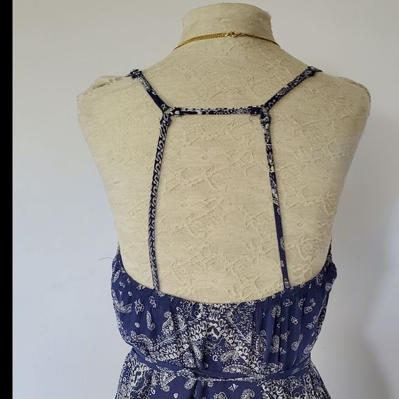 Socialite Bandanna Hanky Asymmetrical Dress Medium - Picture 5 of 6